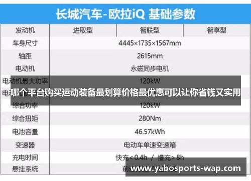 哪个平台购买运动装备最划算价格最优惠可以让你省钱又实用